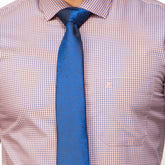 Shirt:Full Sleeve_Semi Fit_ Check_337#2